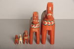 Dalahästar, 1900-tal, 5st 