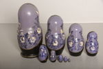 Rysk Matryoshka docka (Babuska), 1900-tal