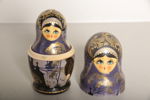Rysk Matryoshka docka (Babuska), 1900-tal