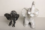Figuriner, 2st, Elefanter, Porslin