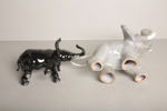 Figuriner, 2st, Elefanter, Porslin