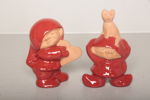Nittsjö Keramik, Figuriner, 2st tomtar