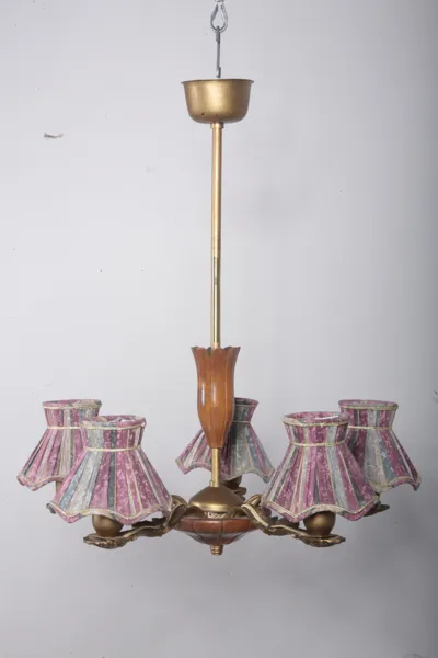 Taklampa, 1940/1950-tal 