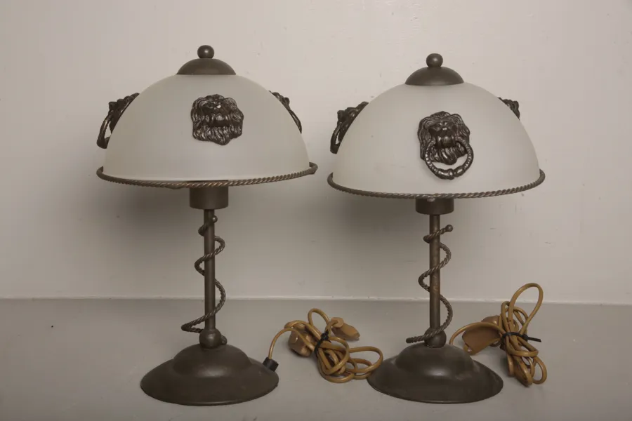 Bords/ Fönsterlampor, 1-par, 1900/2000-tal