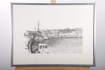 Hans Andersson- Färglitografi "Sandviks hamn, Norra Öland", Signerad, N:o 130/300