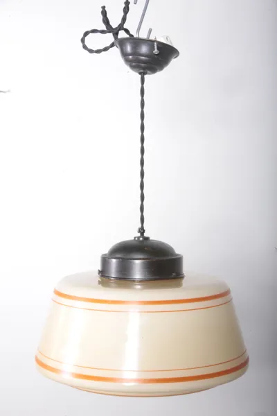 Taklampa, 1930/1940-tal 