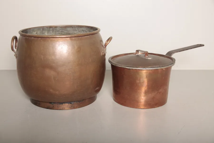 Koppar, 2-Delar, 1800/1900-tal