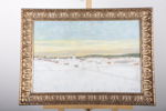 Akvarell- Okänd konstnär, Motiv: Norrala, Hälsingland, Signerad: Hagstedt 1914