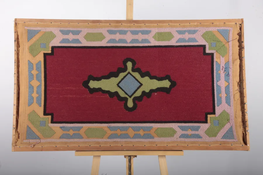 Textil- Sydd tavla, 1800/1900-tal