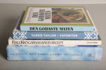 Böcker- Kokböcker, bl.a. Tareq Taylor