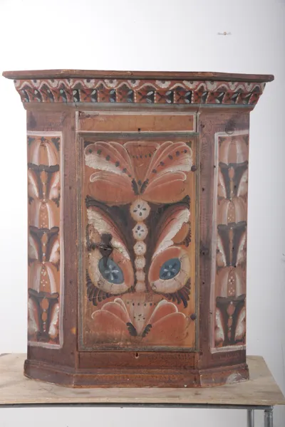 Hängskåp- "Dalarna", 1700-1800-tal, Allmoge