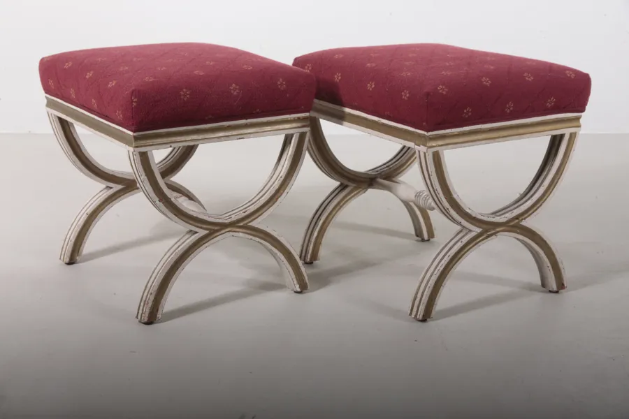 Taburetter, 1-par, Gustaviansk-stil, 1800/1900-tal