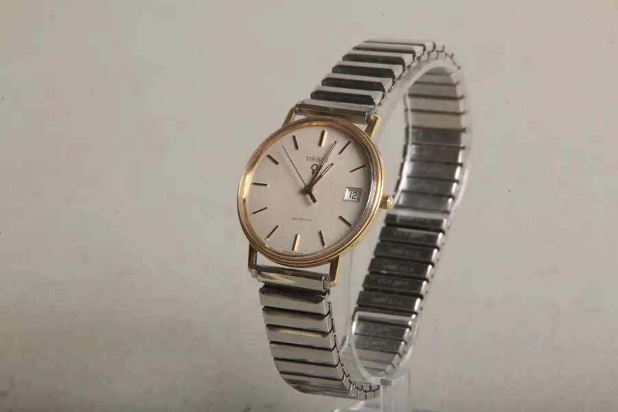 Armbandsklocka- "Tissot, Seastar" 18K Guld