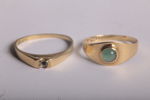 Guldringar, 2st, 18K Guld