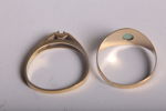 Guldringar, 2st, 18K Guld