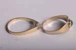 Guldringar, 2st, 18K Guld