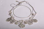 Pilgrim Halsband, Dansk design & Armring-Silver 