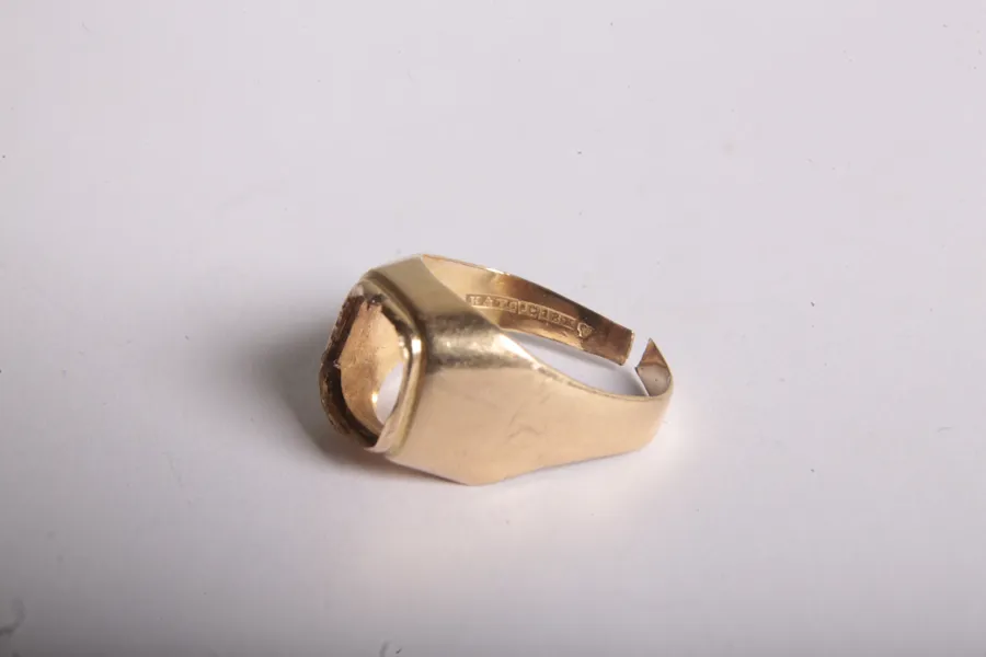 Guldring, 18K Guld 