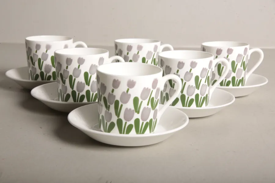 Gustavsberg servisdelar "Juliana", Design: Margareta Hennix, 6-Delar