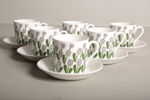 Gustavsberg servisdelar "Juliana", Design: Margareta Hennix, 6-Delar