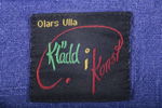 Skjorta- "Olarsulla Simonsson- Klädd i konst", Blå lin, Storlek: M
