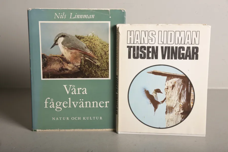 Böcker, 2st, "Hans Lidman" & "Nils Linnman"