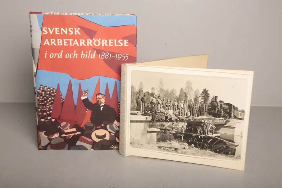 Bok- "Svenska Arbetarrörelsen- I ord & Bild 1881-1955"