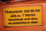 Motorsåg- "Husqvarna 238"