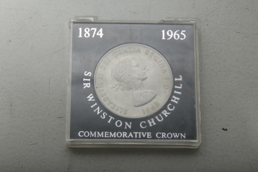 Mynt, Sir Winston Churchill 1874-1965, Commemorative Crown