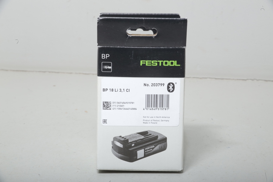 Festool batteri, BP 18 Li 3.1 CI