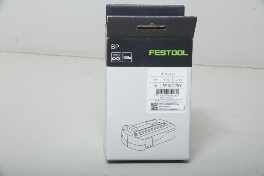 Festool batteri, BP 18 Li 3.1 CI