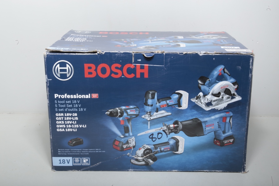 Bosch Professional verktygs-set, 5 delar