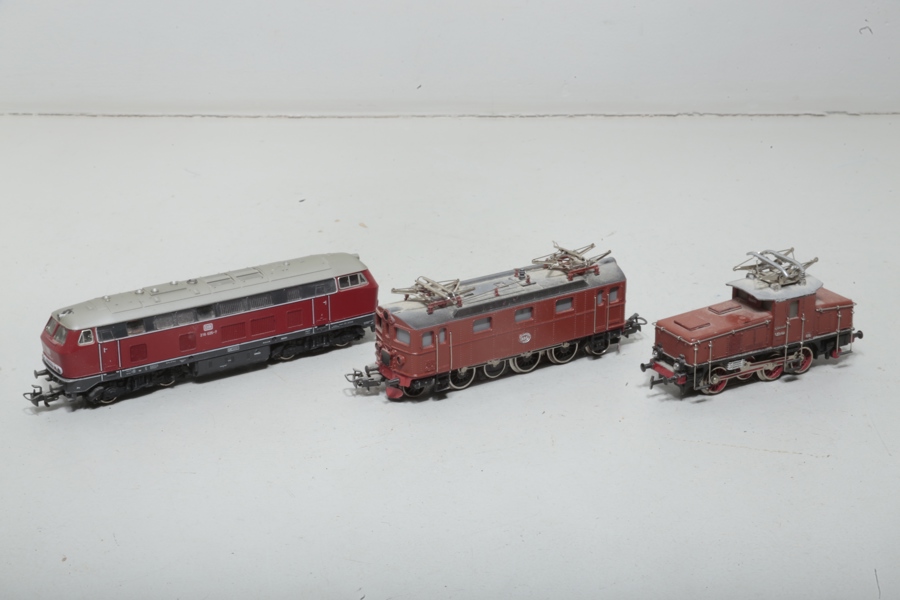 Märklin lok, 3 stycken