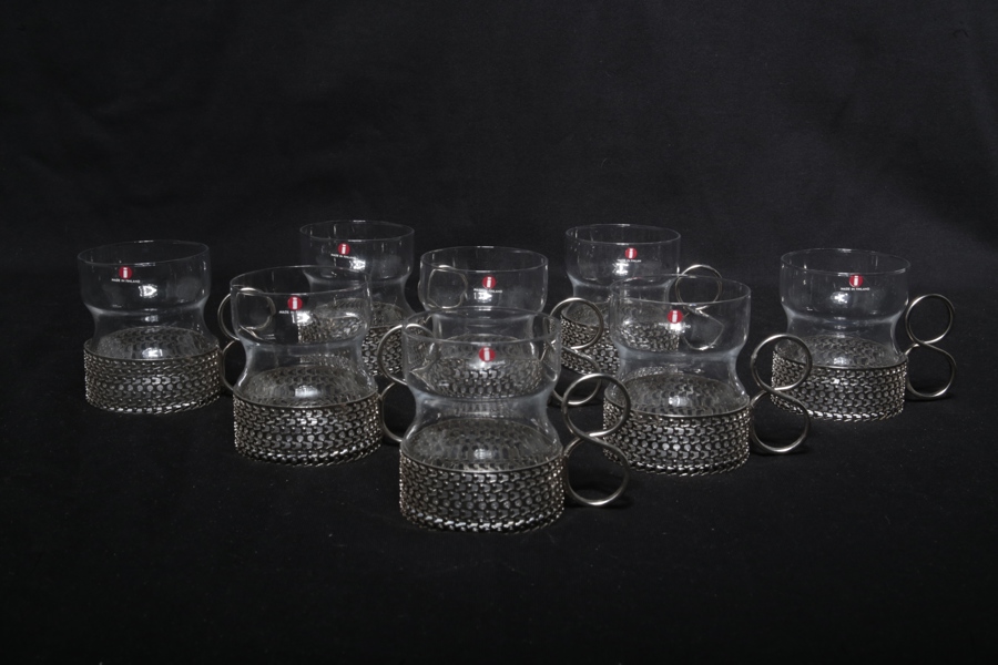 Timo Sarpaneva Iittala "Tsaikka" Irish Coffee glas, 8 stycken