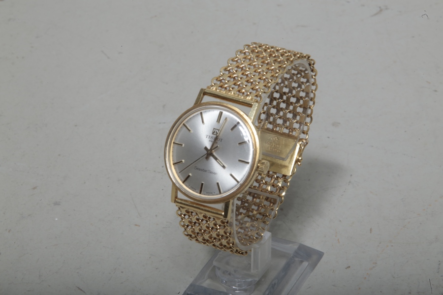 Guldklocka Tissot Seastar Seven, 18k