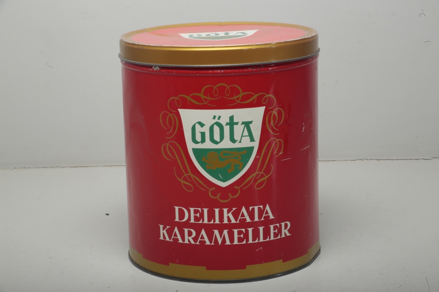 Burk "Göta delikata karameller"