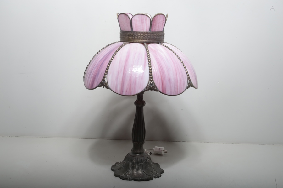 Bordslampa Tiffany-stil, 1900-tal