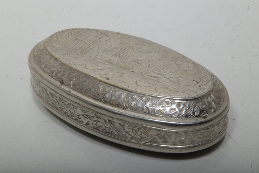 Dosa nysilver, 1700-1800 tal