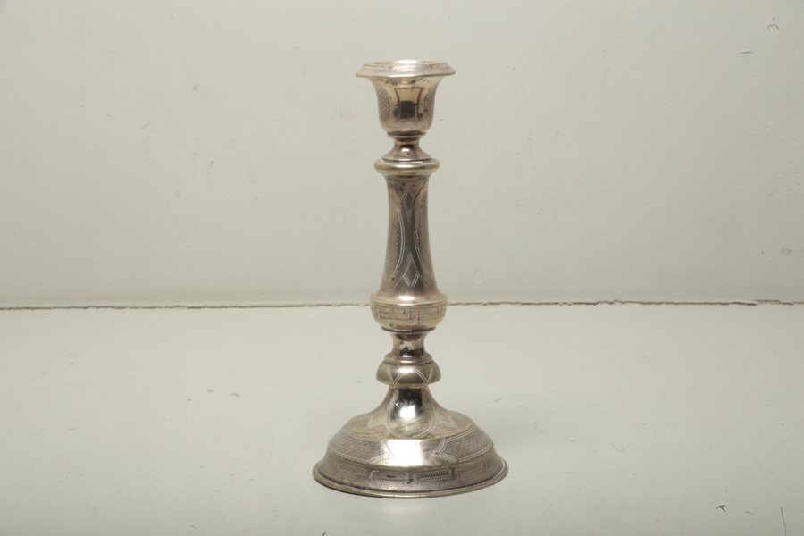 Ljusstake silver, 1800-1900 tal