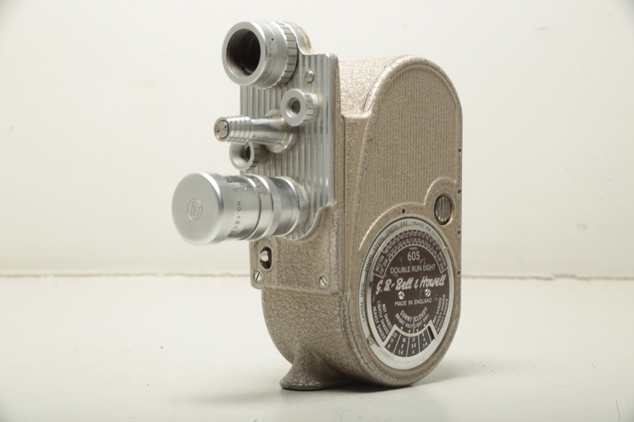 Filmkamera Bell & Howell modell 605, vintage, 1930-tal