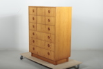 Byrå 6 lådor, Bodafors, design Tage Olofsson