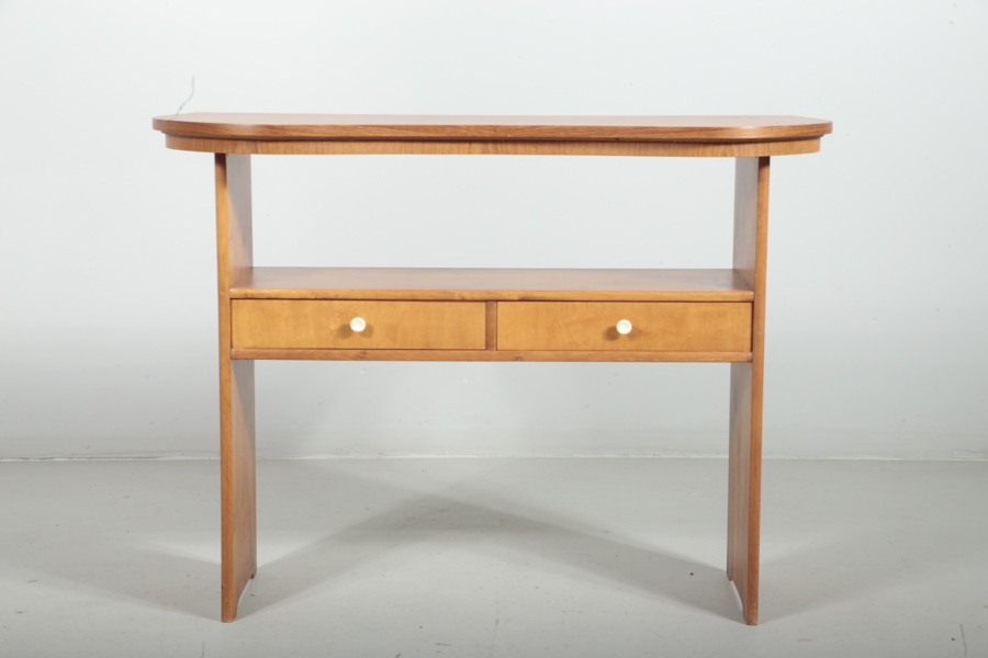 Toalettbordsöverdel teak, 1950-1960 tal