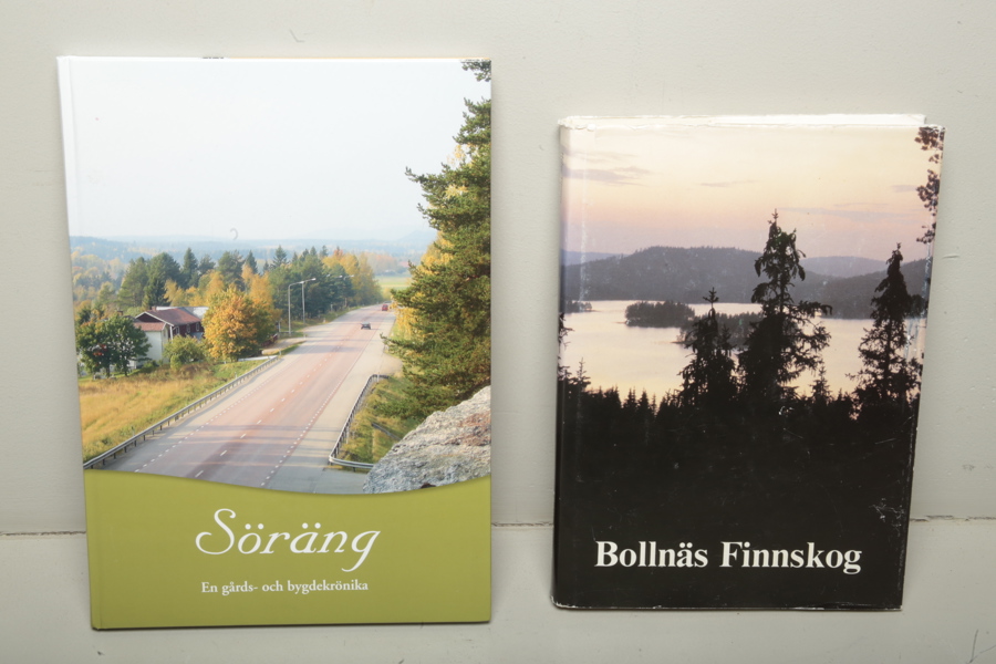 Böcker, Bollnäs Finnskog & Söräng