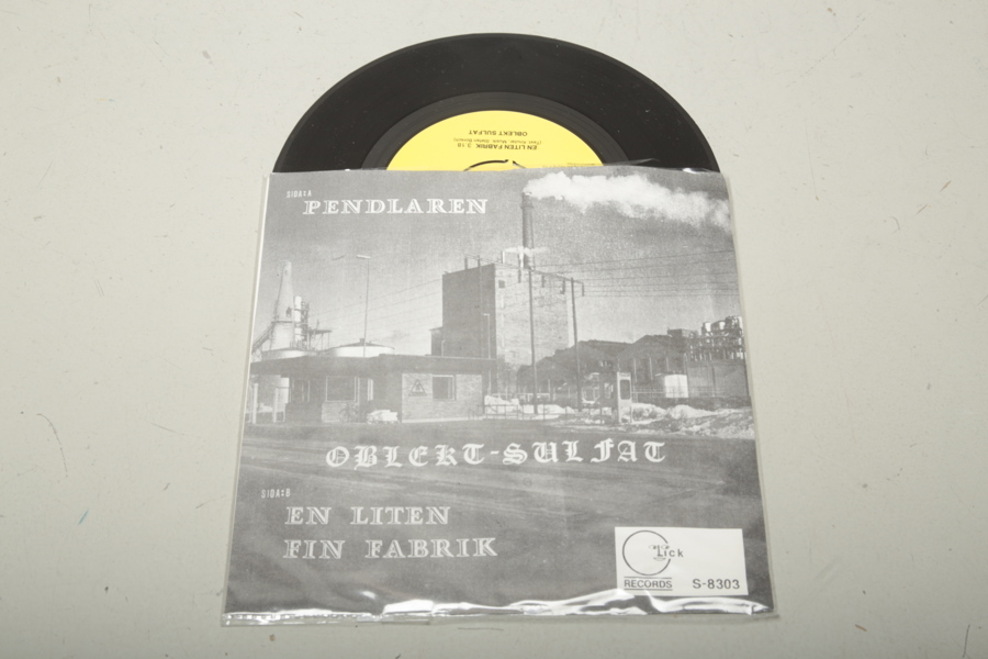 Vinylskiva EP "Oblekt Sulfat" En liten fin fabrik, Sandarne