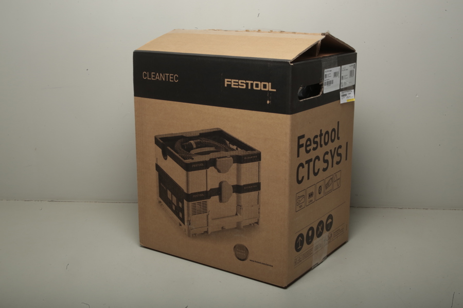 Festool batteridriven dammsugare Cleantec CTLC SYS I-Basic