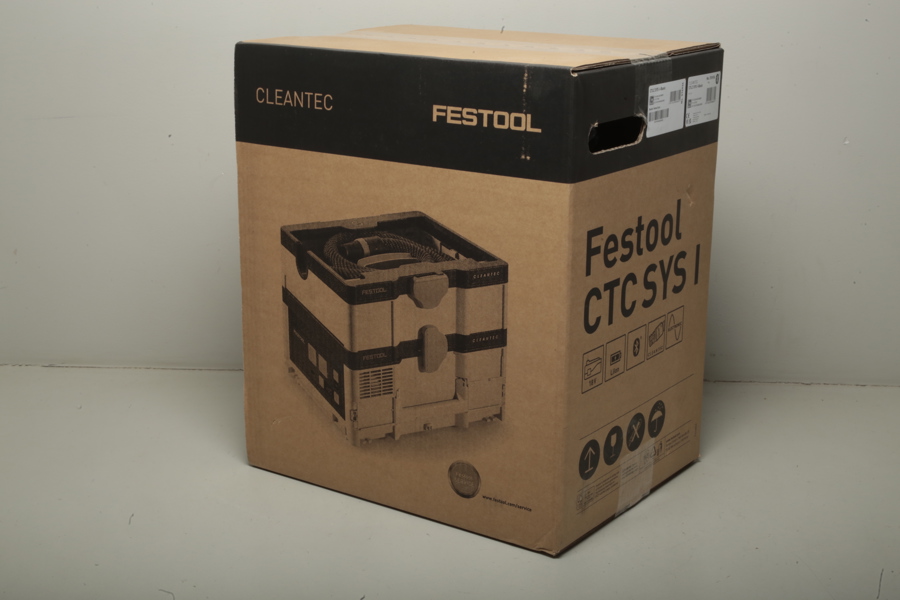 Festool batteridriven dammsugare Cleantec CTLC SYS I-Basic