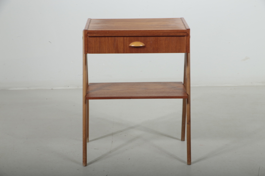 Sängbord teak, 1950-1960 tal