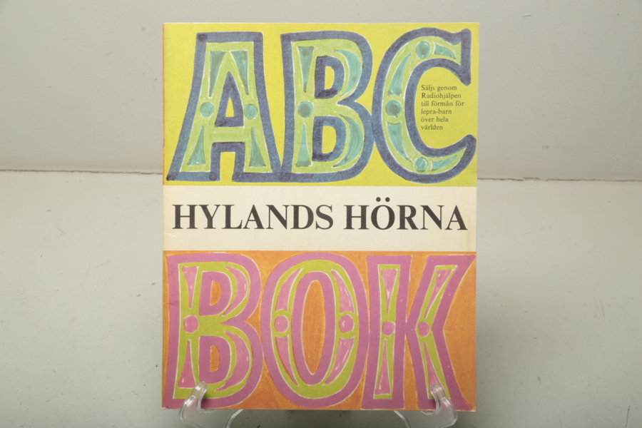 Bok "ABC, Hylands hörna" tryckt 1966