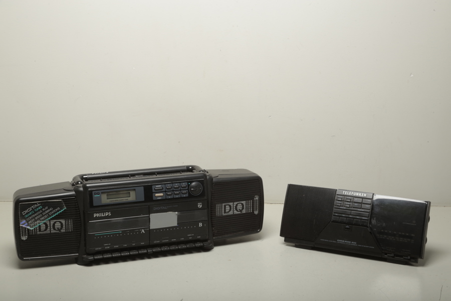 Philips radio + Telefunken Dream 40 klockradio