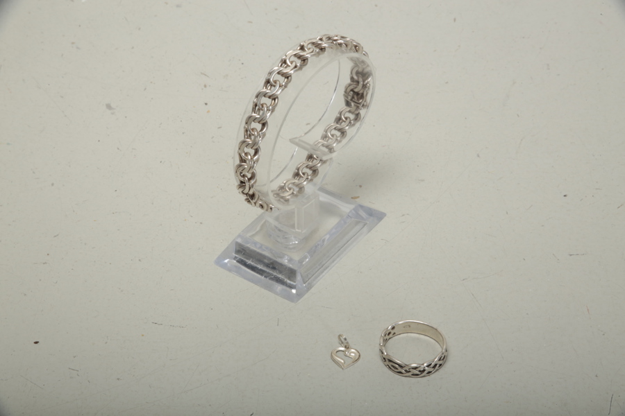 Armband silver + ring sterlingsilver